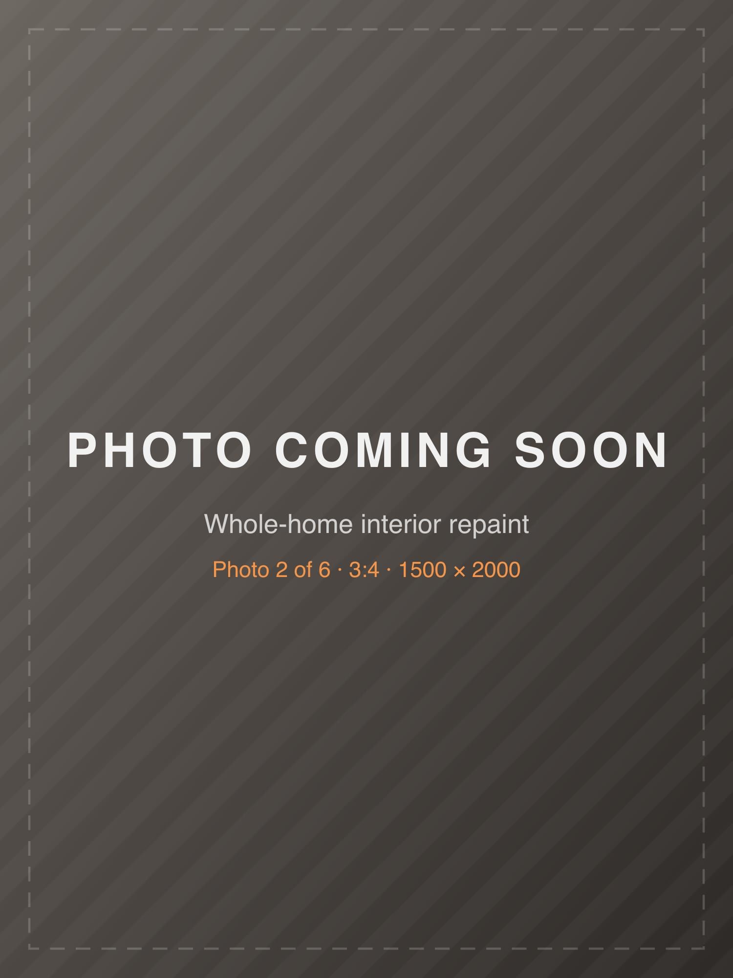 Placeholder: Whole-home interior repaint, photo 2