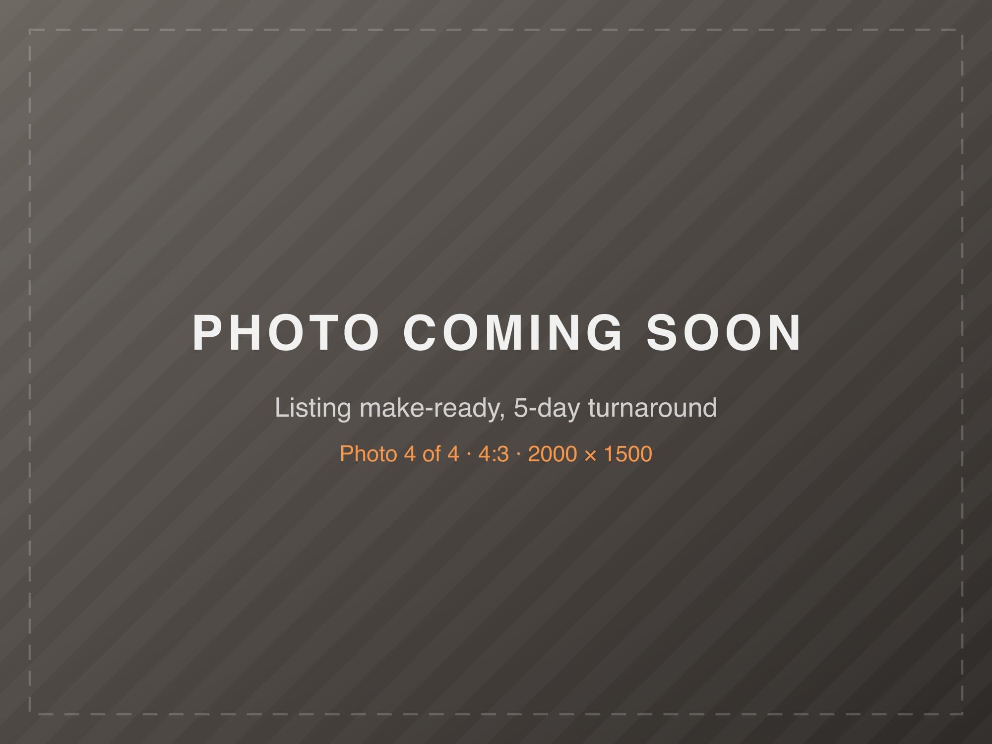 Placeholder: Listing make-ready, 5-day turnaround, photo 4